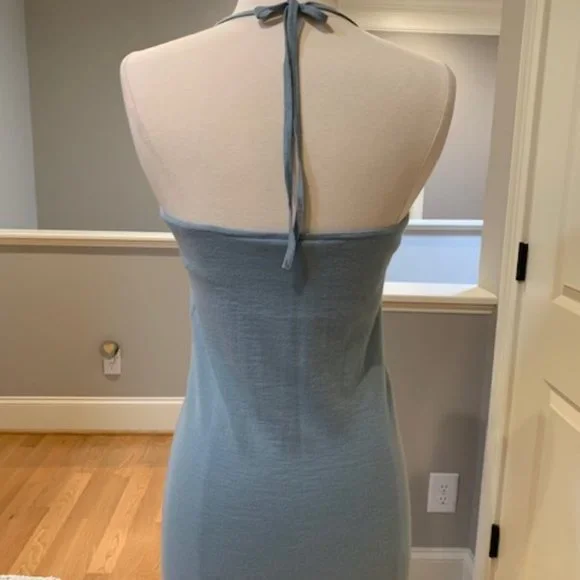 Ralph Lauren Black Label Cashmere Silk Halter Dress - Picture 5 of 15